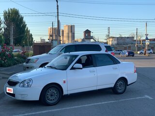 2013 Lada (ВАЗ) Priora I Рестайлинг, белый, 570000 рублей, вид 2