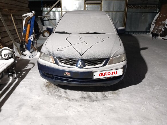 2006 Mitsubishi Lancer IX Рестайлинг, синий, 400000 рублей - вид 3