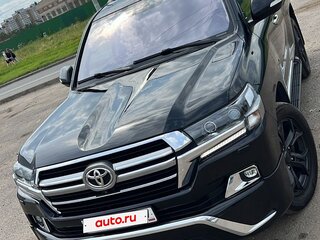2015 Toyota Land Cruiser 200 Series Рестайлинг 2, чёрный, 5500000 рублей, вид 2