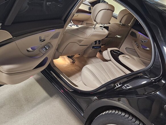 2019 Mercedes-Benz S-Класс 560 Long VI (W222, C217) Рестайлинг, чёрный, 4050000 рублей - вид 13