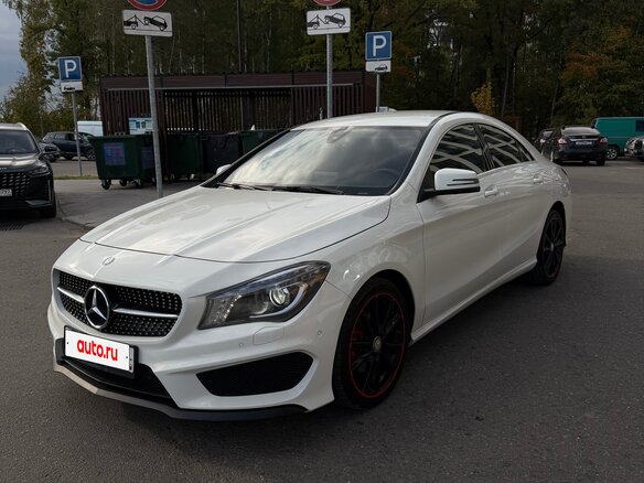 2015 Mercedes-Benz CLA 200 I (C117, X117), белый, 1680000 рублей