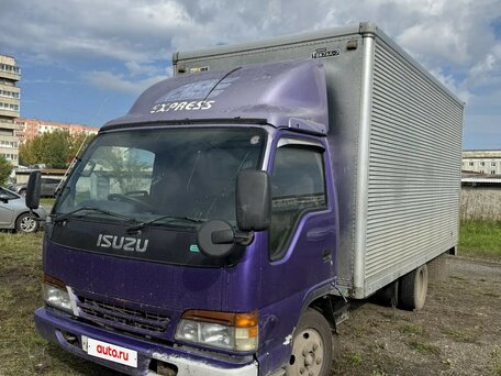 1997 Isuzu Elf (N-series), фиолетовый, 1350000 рублей, вид 1