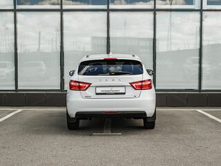 2019 Lada (ВАЗ) Vesta SW I, белый, 1130000 рублей, вид 4