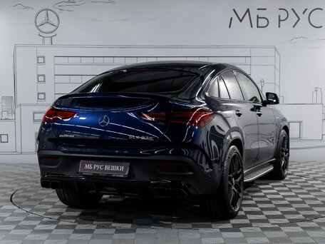 2025 Mercedes-Benz GLE Coupe AMG 63 AMG S II (C167) Рестайлинг, синий, 23104530 рублей, вид 4