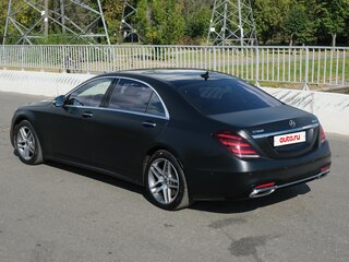 2019 Mercedes-Benz S-Класс 560 Long VI (W222, C217) Рестайлинг, чёрный, 4490000 рублей, вид 5