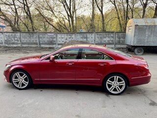 2014 Mercedes-Benz CLS 250 BlueTEC II (C218) Рестайлинг, красный, 3400000 рублей, вид 4