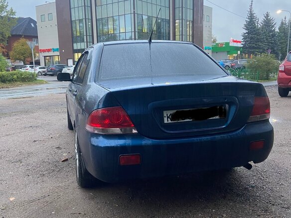2005 Mitsubishi Lancer IX, синий, 300000 рублей - вид 8