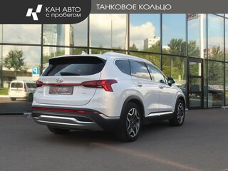 2022 Hyundai Santa Fe IV Рестайлинг, серебристый, 3540000 рублей, вид 3