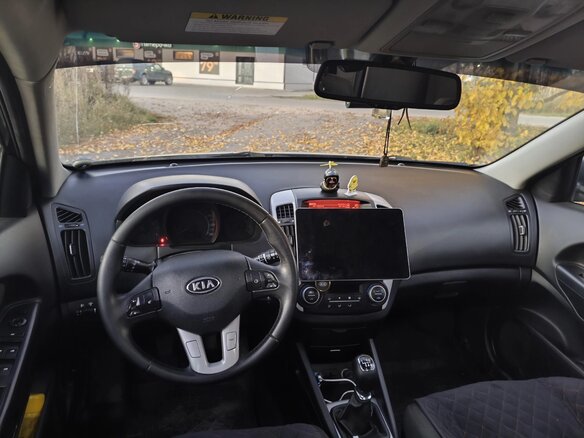 2010 Kia Ceed I Рестайлинг, чёрный, 450000 рублей - вид 8