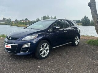 2011 Mazda CX-7 I Рестайлинг, синий, 850000 рублей, вид 1