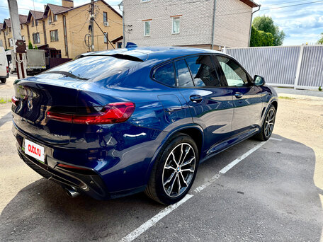 2020 BMW X4 30d II (G02), синий, 3900000 рублей, вид 3