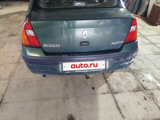 2003 Renault Symbol I Рестайлинг, зелёный, 160000 рублей, вид 4