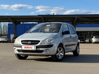 2010 Hyundai Getz I Рестайлинг, серебристый, 399000 рублей, вид 1