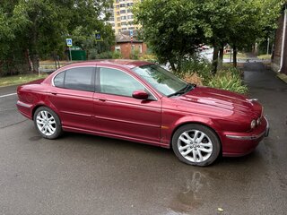 2006 Jaguar X-Type I, красный, 550000 рублей, вид 3