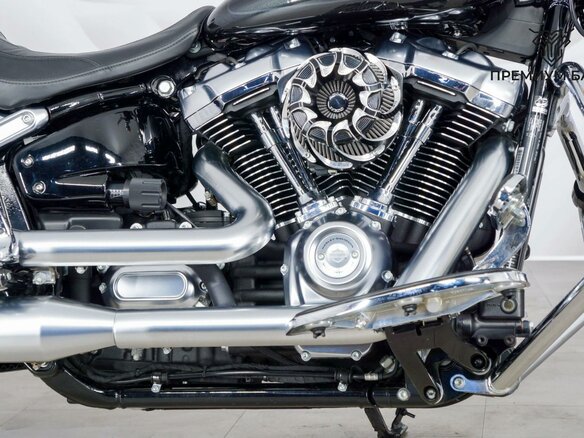 2017 Harley-Davidson Fat Boy, чёрный, 1949000 рублей - вид 9