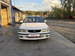 2001 Nissan Sunny B15, белый, 340000 рублей, вид 2