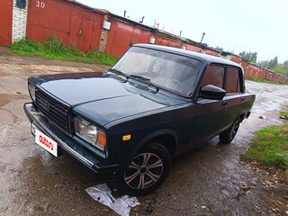 2009 Lada (ВАЗ) 2107, зелёный, 82000 рублей, вид 1
