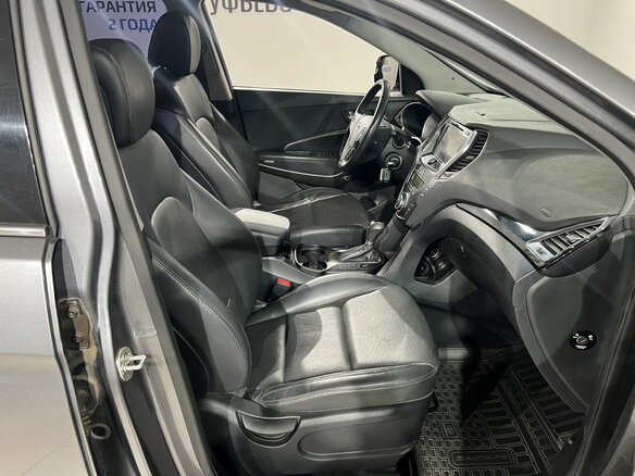 2014 Hyundai Santa Fe III, серый - вид 17
