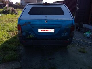 2008 SsangYong Actyon Sports I, серебристый, 400000 рублей, вид 2