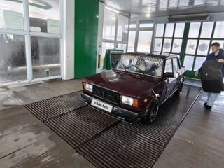 2007 Lada (ВАЗ) 2107, красный, 120000 рублей, вид 4