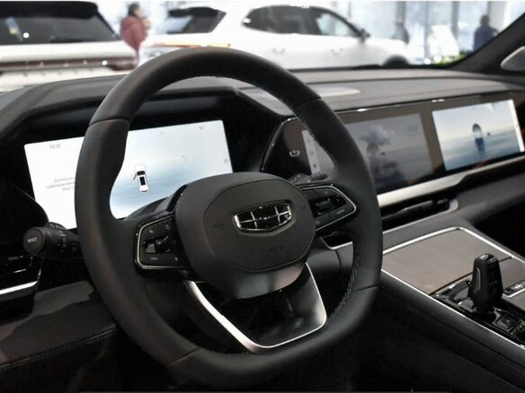2026 Geely Monjaro, серебристый - вид 13
