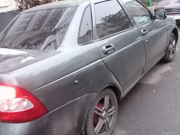 2010 Lada (ВАЗ) Priora I, зелёный, 285000 рублей - вид 4