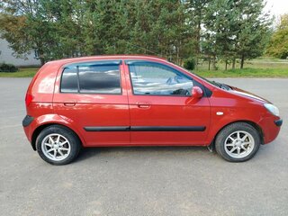 2008 Hyundai Getz I Рестайлинг, красный, 450000 рублей, вид 4