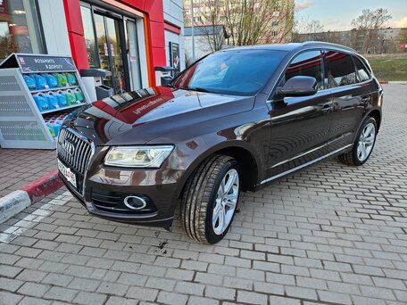 2013 Audi Q5 I (8R) Рестайлинг, коричневый, 1890000 рублей, вид 1