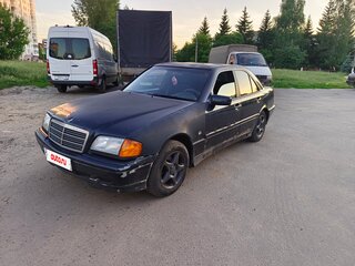 1999 Mercedes-Benz C-Класс 180 I (W202) Рестайлинг, чёрный, 230000 рублей, вид 1