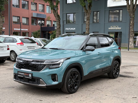 2023 Kia Seltos I Рестайлинг, зелёный, 2690000 рублей, вид 3