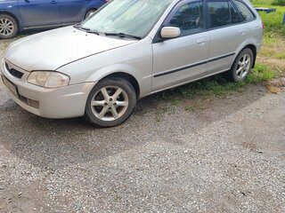 1999 Mazda Familia S-Familia S-Wagon VIII (BJ), серебристый, 300000 рублей, вид 5
