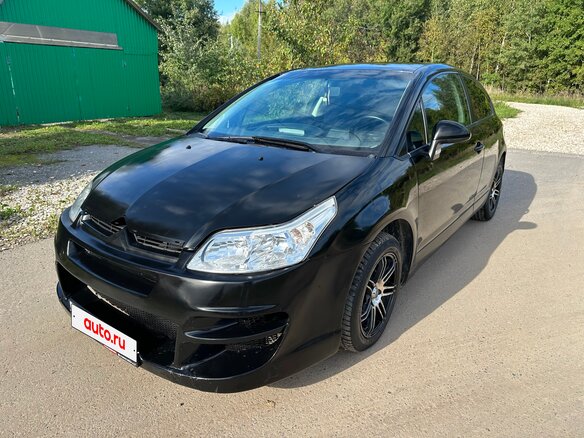 2009 Citroen C4 I Рестайлинг, чёрный, 286500 рублей - вид 2