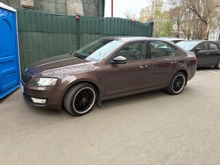 2013 Skoda Octavia III (A7), коричневый, 920000 рублей, вид 1
