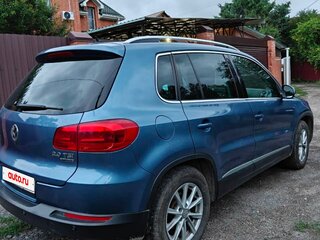 2011 Volkswagen Tiguan I Рестайлинг, синий, 1250000 рублей, вид 4