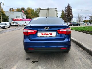 2013 Kia Rio 4-speed III, синий, 550000 рублей, вид 3