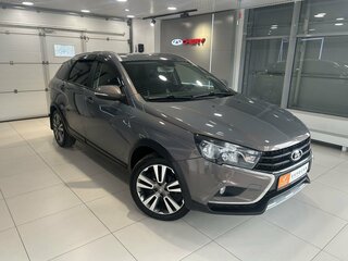 2019 Lada (ВАЗ) Vesta SW Cross I, серый, 989000 рублей, вид 3