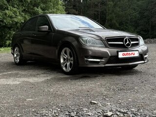 2012 Mercedes-Benz C-Класс 180 III (W204) Рестайлинг, коричневый, 1800000 рублей, вид 3