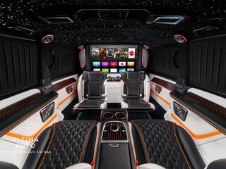 2025 Mercedes-Benz V-Класс Extra Long 300 d экстра длинный III (W447) Рестайлинг 2, чёрный, 31950000 рублей, вид 4