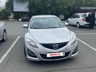 2011 Mazda 6 II (GH) Рестайлинг, серебристый, 850000 рублей, вид 2
