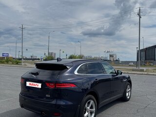 2018 Jaguar F-Pace I, синий, 3800000 рублей, вид 4
