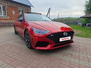 2021 Hyundai Sonata N-Line VIII (DN8), красный, 2600000 рублей, вид 3