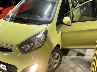 2014 Kia Picanto II, зелёный, 870000 рублей, вид 1