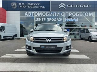 2014 Volkswagen Tiguan I Рестайлинг, серебристый, 1230000 рублей, вид 2