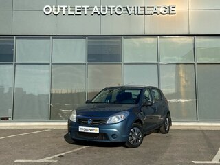2013 Renault Sandero I, синий, 318000 рублей, вид 1