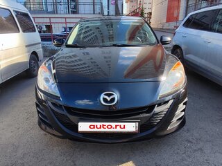 2009 Mazda 3 II (BL), чёрный, 850000 рублей, вид 1