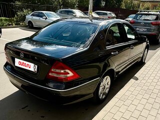 2006 Mercedes-Benz C-Класс 230 II (W203) Рестайлинг, чёрный, 650000 рублей, вид 4