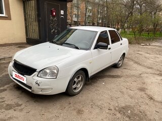 2009 Lada (ВАЗ) Priora I, белый, 230000 рублей, вид 2
