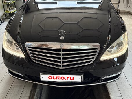 2010 Mercedes-Benz S-Класс 350 V (W221) Рестайлинг, чёрный, 1850000 рублей, вид 5