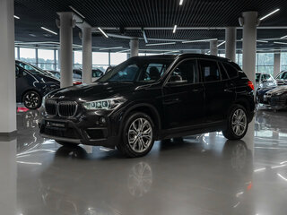 2018 BMW X1 18d xDrive II (F48), чёрный, 2780000 рублей, вид 1