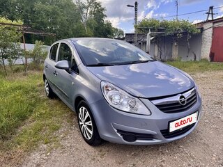 2007 Opel Corsa D, голубой, 330000 рублей, вид 1
